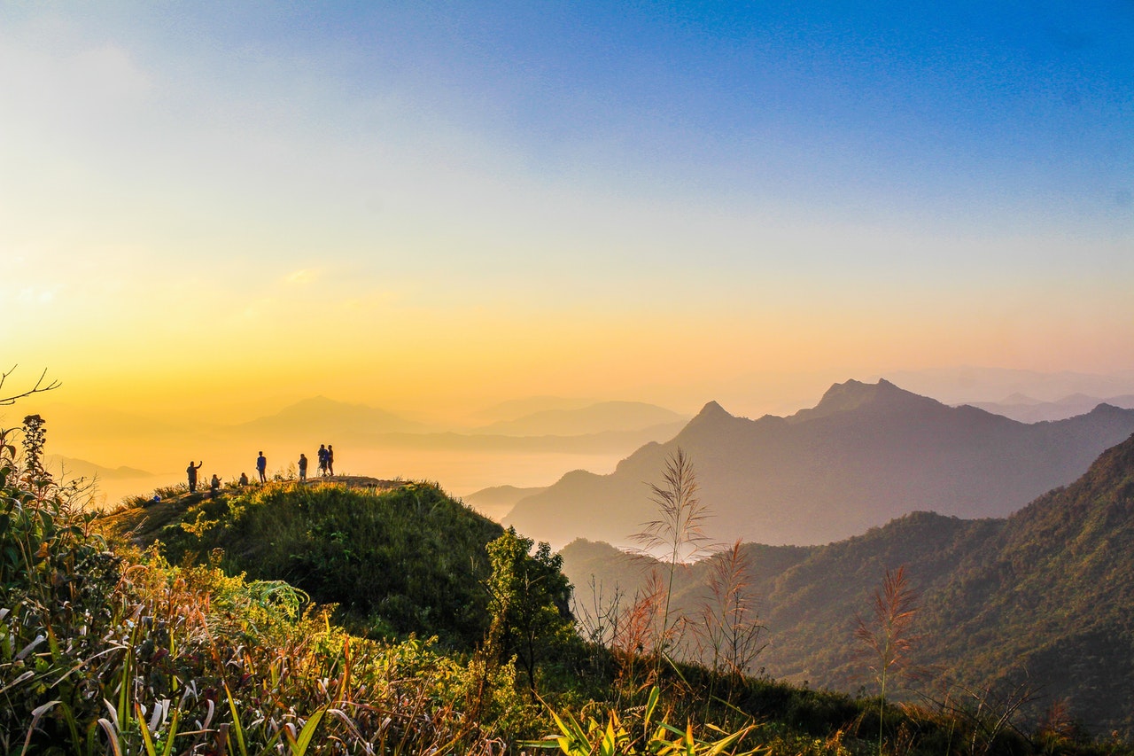 Voices Ensemble Photo Of People Standing On Top Of Mountain Near Grasses 733162